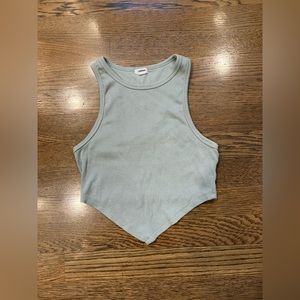Garage halter tank top